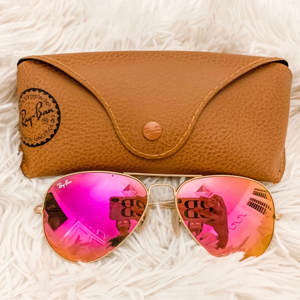 Pink Raybans